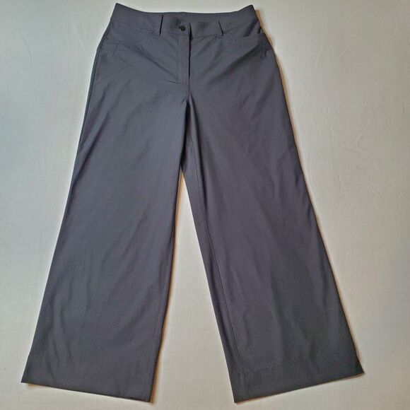 Lululemon Women's 29 City Sleek 5 Pocket Wide-Leg High-Rise Pant Black - Picture 2 of 8